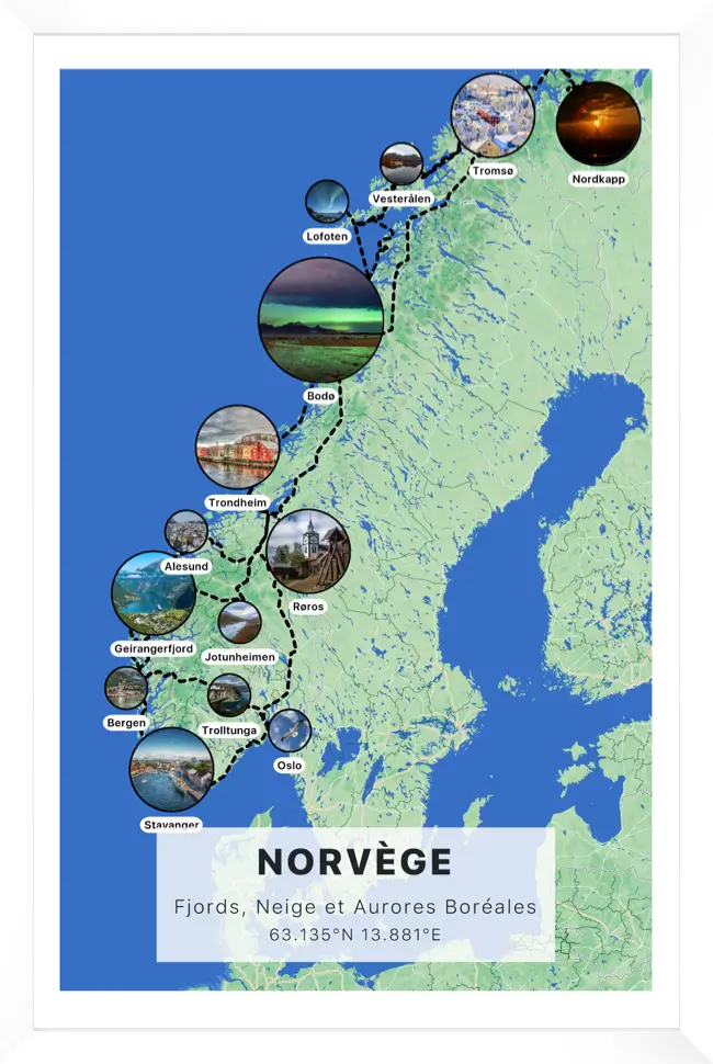 Poster Norvège